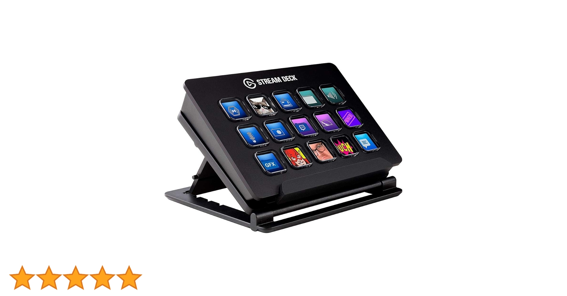 elgato STREAM DECK 15ボタン Elgato Stream Deck LCD Button 15-Key Stream Deck MK.2 32-Key
